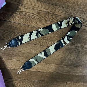 Camouflage crossbody strap